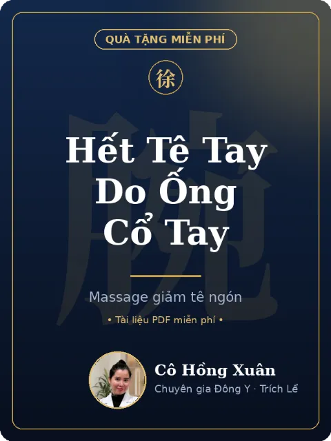 Massage giảm tê tay do hội chứng ống cổ tay